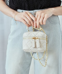 Lamoa | Lamoa/チェーンストラップ キルティング ミニショルダーバック(ショルダーバッグ)