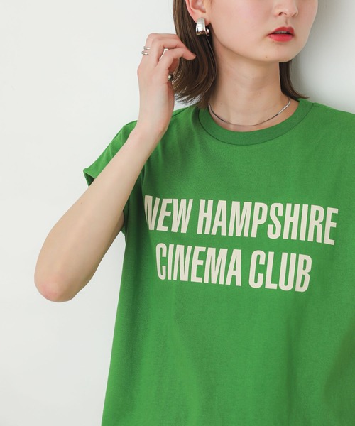 SENSE OF PLACE by URBAN RESEARCH（センスオブプレイスバイアーバンリサーチ）の「グラフィックフレンチスリーブトップ（Tシャツ/カットソー・レディース・ホワイト系その他/ブラック系その他/グリーン系その他/ピンク系その他・ONE）」の7枚目の写真