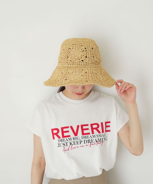 SENSE OF PLACE by URBAN RESEARCH（センスオブプレイスバイアーバンリサーチ）の「グラフィックフレンチスリーブトップ（Tシャツ/カットソー・レディース・ホワイト系その他/ブラック系その他/グリーン系その他/ピンク系その他・ONE）」の16枚目の写真