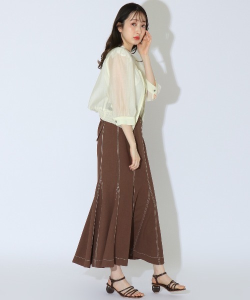 WILLSELECTION（ウィルセレクション）の「シャーリングブルゾン（ブルゾン・レディース・オフホワイト/アイボリー/ベージュ/ブラック・MEDIUM）」の11枚目の写真