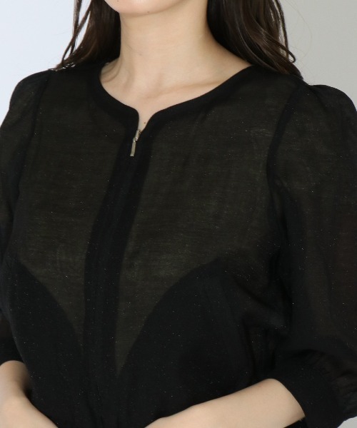 WILLSELECTION（ウィルセレクション）の「シャーリングブルゾン（ブルゾン・レディース・オフホワイト/アイボリー/ベージュ/ブラック・MEDIUM）」の14枚目の写真