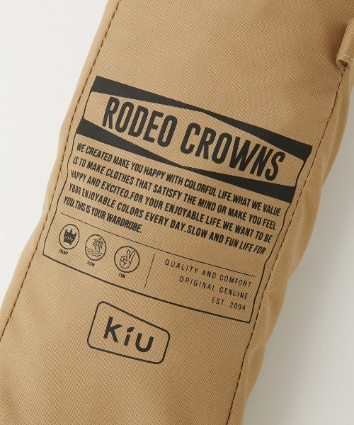 ロデオクラウンズワイドボウル　ノベルティ　バック&折りたたみ傘 ロデオクラウンズ ワイドボウル RODEO CROWNS WIDE BOWL FOLDING