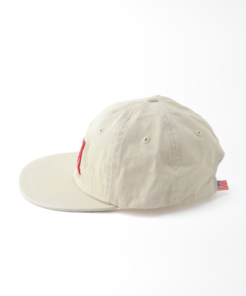 Cooperstown Ball Cap（クーパーズタウンボールキャップ）の「【COOPERSTOWN BALL CAP/クーパーズタウン ボールキャップ】 H CAP（キャップ・レディース・ホワイト・FREE）」の3枚目の写真