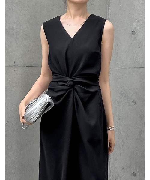 セール】[低身長/高身長サイズ有][洗濯機で洗える]ウエストリボン