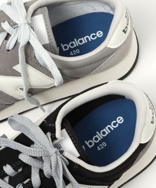 BAYFLOW(ベイフロー)の「【new balance(ニューバランス)】UL420(MEN)(スニーカー・メンズ・ブラック/グレー・MEDIUM/SMALL/LARGE)」の8枚目の写真