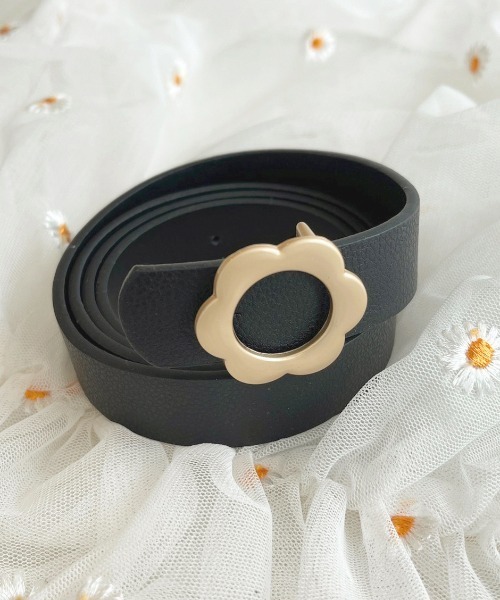 apres jour×ARIAZ】フラワーバックルベルト（ベルト）｜apres jour