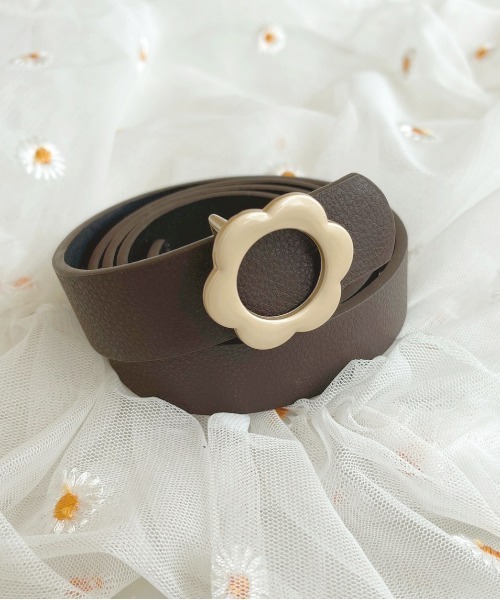 n.k atelier flower belt フリルベルト florist ベルト 「5タイプ展開」レイヤードレースリボンフリルベルト