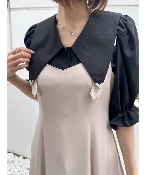 EATME（イートミー）の「BIGカラーブラウス（シャツ/ブラウス・レディース・オフホワイト/ブラック/その他1・FREE）」の13枚目の写真