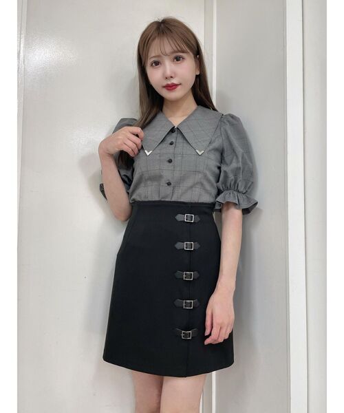 EATME（イートミー）の「BIGカラーブラウス（シャツ/ブラウス・レディース・オフホワイト/ブラック/その他1・FREE）」の17枚目の写真