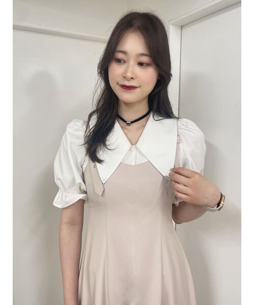 EATME（イートミー）の「BIGカラーブラウス（シャツ/ブラウス・レディース・オフホワイト/ブラック/その他1・FREE）」の22枚目の写真