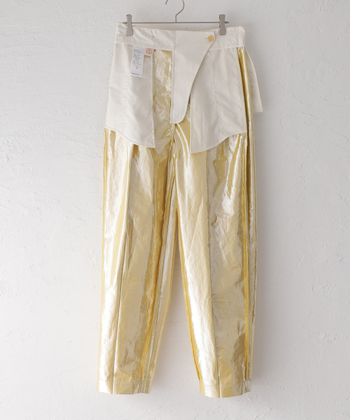 TELA（テラ）の「【TELA /テラ】ラメパンツ（その他パンツ・レディース・ゴールド・40/42）」の15枚目の写真