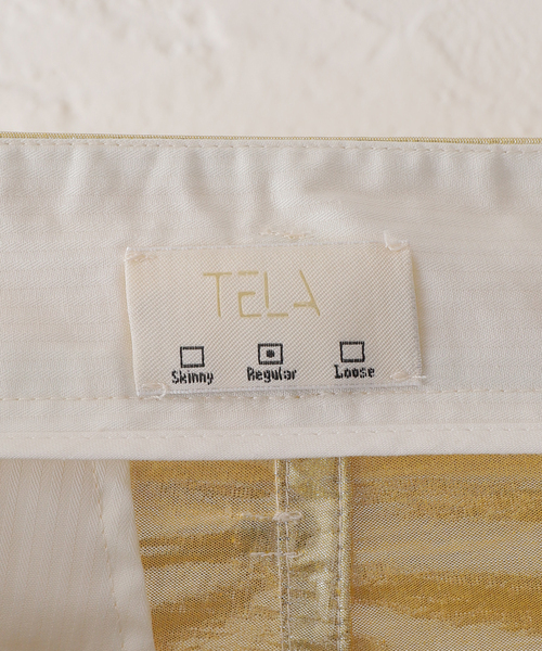 TELA（テラ）の「【TELA /テラ】ラメパンツ（その他パンツ・レディース・ゴールド・40/42）」の16枚目の写真