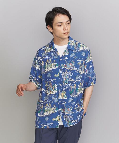 KONABAY HAWAII(コナベイハワイ)の「【別注】 <KONABAY HAWAII> LAND OF ALOHA/アロハシャツ(シャツ/ブラウス・メンズ・ブラック/オリーブ/ロイヤルブルー・S/M/L)」の13枚目の写真