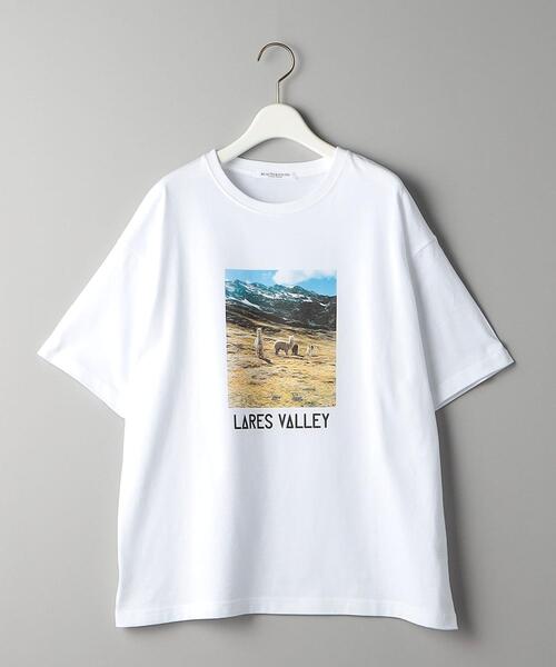 TRANSIT(トランジット)の「【別注】<TRANSIT>LARES VALLEY TEE/Tシャツ(Tシャツ/カットソー・レディース・ホワイト・FREE)」の7枚目の写真
