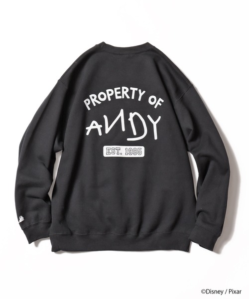 ROOPTOKYO(ループトウキョウ)の「ROOPTOKYO別注:TOY STORY PROPERTY OF ANDY SWEAT クルーネックスウェット(スウェット・レディース・ホワイト/ブラック/グレー・L/M/XL)」の15枚目の写真
