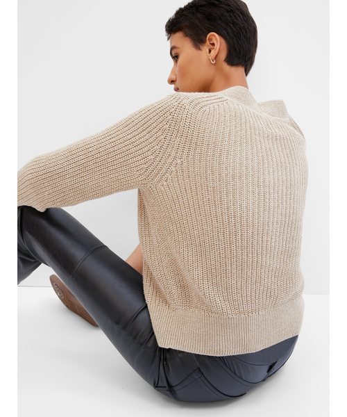 GAP（ギャップ）の「クラシック コットンリブ カーディガン（カーディガン/ボレロ・レディース・ピンク/ブルー/グリーン/その他/ブラウン・S/M/L/XS/XL/XXS）」の6枚目の写真