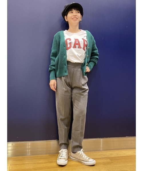 GAP（ギャップ）の「クラシック コットンリブ カーディガン（カーディガン/ボレロ・レディース・ピンク/ブルー/グリーン/その他/ブラウン・S/M/L/XS/XL/XXS）」の21枚目の写真