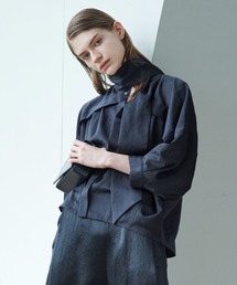 MIESROHE ミースロエ　シルキーボウタイブラウス MIESROHE（ミースロエ）の「sustainableシルキーボウタイブラウス