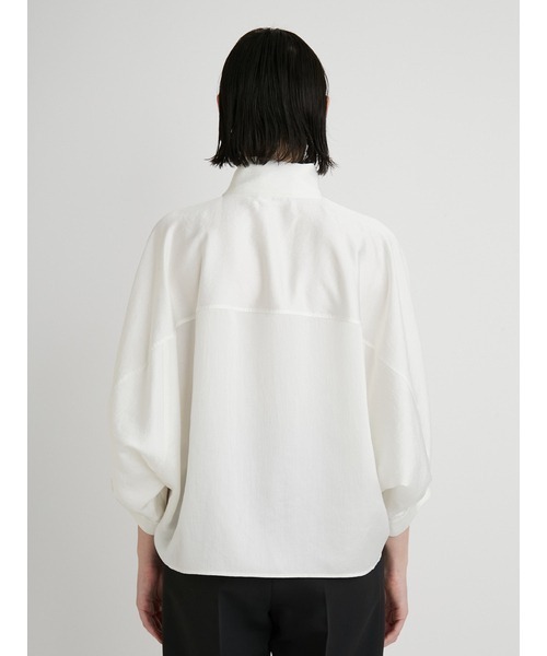 MIESROHE（ミースロエ）の「ボウタイコクーンブラウス　マシーンウォッシャブル（シャツ/ブラウス・レディース・ホワイト/ブラック/ベージュ・FREE）」の16枚目の写真