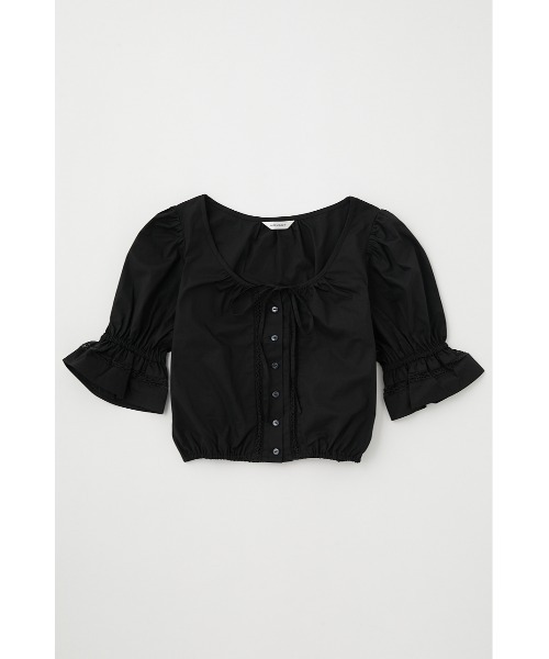 MOUSSY(マウジー)の「CROPPED ブラウス(シャツ/ブラウス・レディース・ホワイト/ブラック/ライトベージュ/レッド・FREE)」の11枚目の写真
