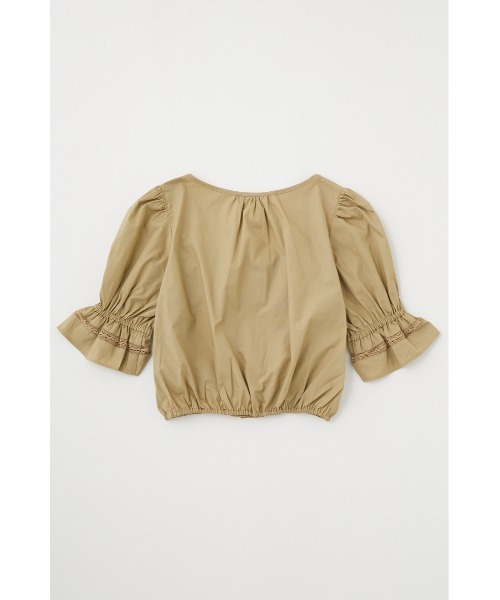 MOUSSY(マウジー)の「CROPPED ブラウス(シャツ/ブラウス・レディース・ホワイト/ブラック/ライトベージュ/レッド・FREE)」の13枚目の写真