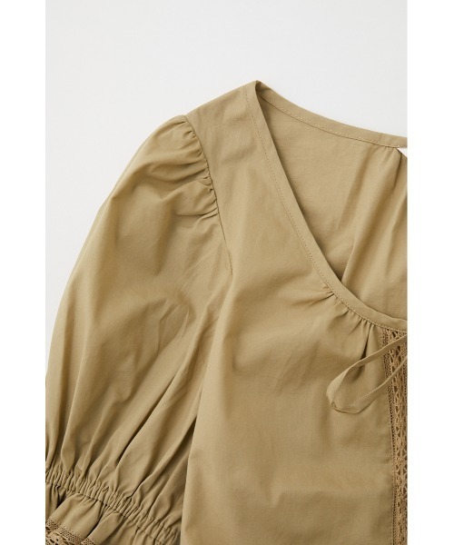 MOUSSY(マウジー)の「CROPPED ブラウス(シャツ/ブラウス・レディース・ホワイト/ブラック/ライトベージュ/レッド・FREE)」の15枚目の写真