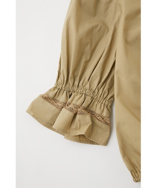 MOUSSY(マウジー)の「CROPPED ブラウス(シャツ/ブラウス・レディース・ホワイト/ブラック/ライトベージュ/レッド・FREE)」の17枚目の写真