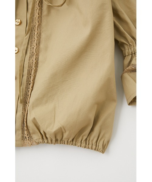 MOUSSY(マウジー)の「CROPPED ブラウス(シャツ/ブラウス・レディース・ホワイト/ブラック/ライトベージュ/レッド・FREE)」の18枚目の写真