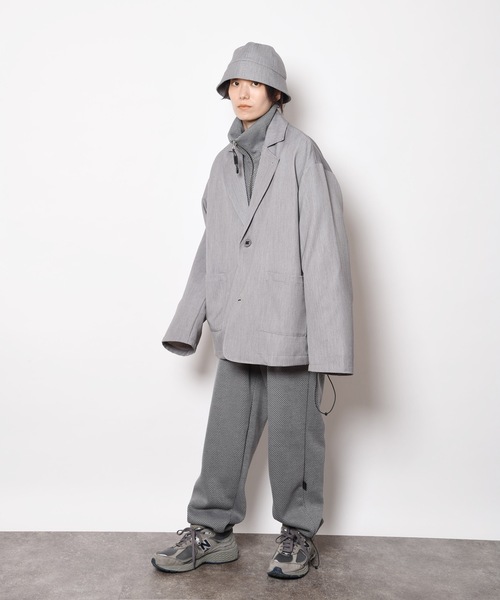 SUPERTHANKS（スーパーサンクス）の「無地＆ベーシック ソリッドバケットハット/6 PANNEL METRO HAT（ハット・メンズ・ブラック/グレー・ONE SIZE）」の11枚目の写真