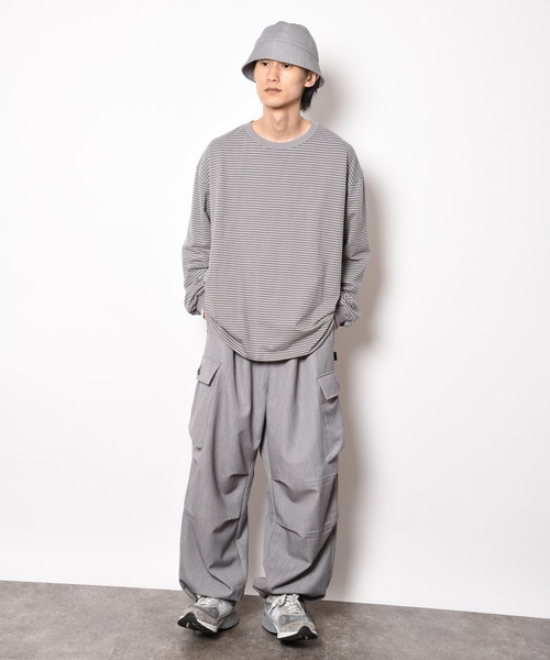 SUPERTHANKS（スーパーサンクス）の「無地＆ベーシック ソリッドバケットハット/6 PANNEL METRO HAT（ハット・メンズ・ブラック/グレー・ONE SIZE）」の16枚目の写真