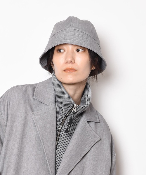 SUPERTHANKS（スーパーサンクス）の「無地＆ベーシック ソリッドバケットハット/6 PANNEL METRO HAT（ハット・メンズ・ブラック/グレー・ONE SIZE）」の19枚目の写真