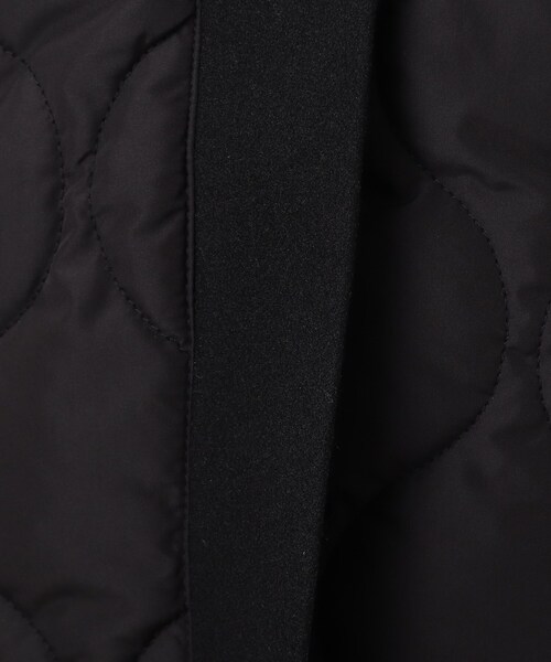 DRESKIP（ドレスキップ）の「◆【吸湿発熱/２WAY】大人な優しさ漂う 中綿異素材 キルティングコート（その他アウター・レディース・ブラック/カーキ/ベージュ・02/03/04）」の21枚目の写真