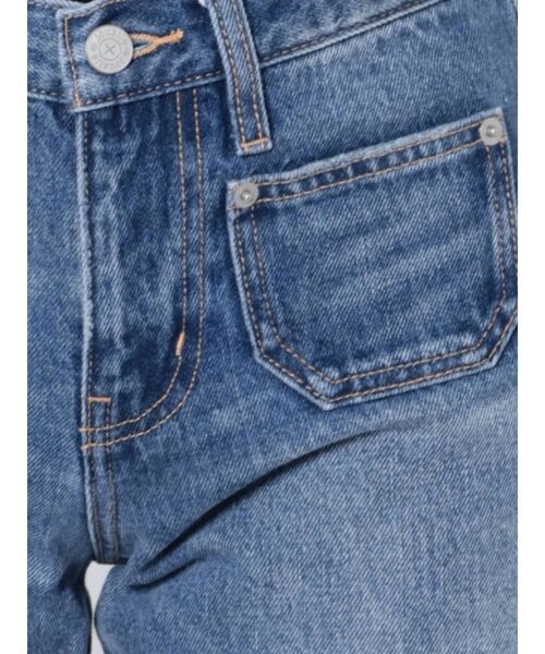 jouetie（ジュエティ）の「ローライズワイドデニム（デニムパンツ・レディース・ライトブルー/ブラック・SMALL/MEDIUM）」の21枚目の写真