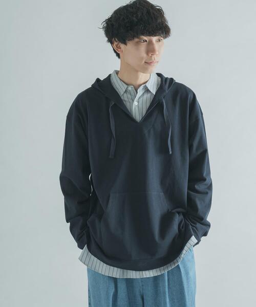 FORK&SPOON(フォークアンドスプーン)の「FORK&SPOON メキシカンパーカー(パーカー・メンズ・グリーン/ネイビー・5/4)」の10枚目の写真