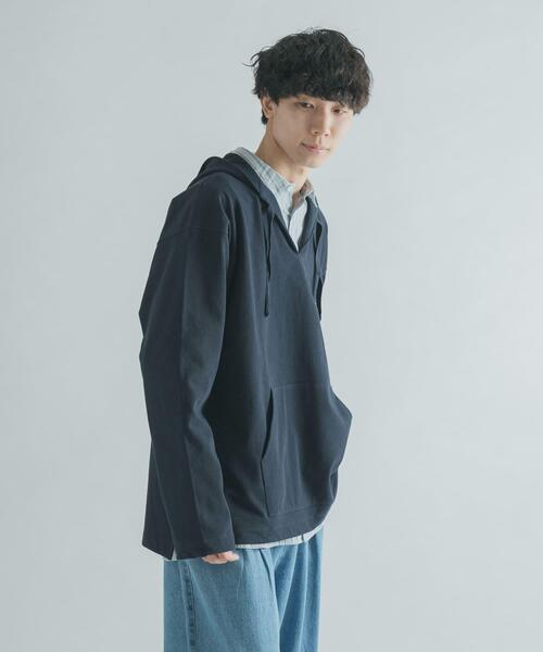 FORK&SPOON(フォークアンドスプーン)の「FORK&SPOON メキシカンパーカー(パーカー・メンズ・グリーン/ネイビー・5/4)」の13枚目の写真