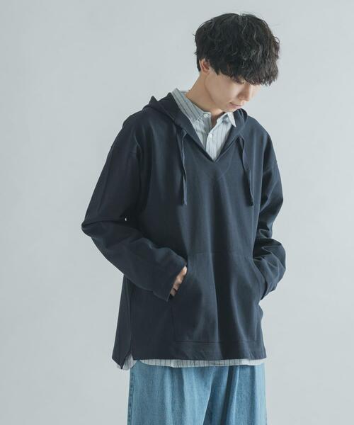FORK&SPOON(フォークアンドスプーン)の「FORK&SPOON メキシカンパーカー(パーカー・メンズ・グリーン/ネイビー・5/4)」の14枚目の写真