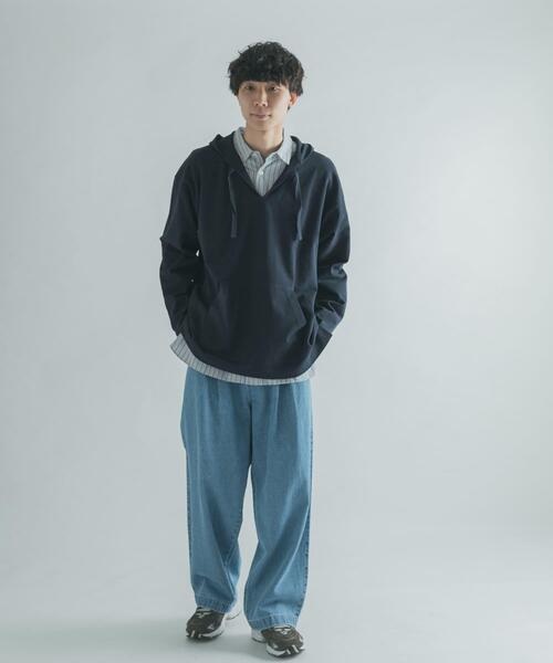 FORK&SPOON(フォークアンドスプーン)の「FORK&SPOON メキシカンパーカー(パーカー・メンズ・グリーン/ネイビー・5/4)」の15枚目の写真