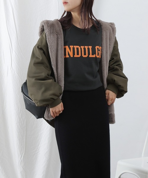 COLONY 2139（コロニートゥーワンスリーナイン）の「ロゴ入り裏毛プルオーバー（スウェット・レディース・ブラック/グレー/アイボリー/ホワイト系その他/ブラック系その他/グレー系その他・FREE）」の4枚目の写真