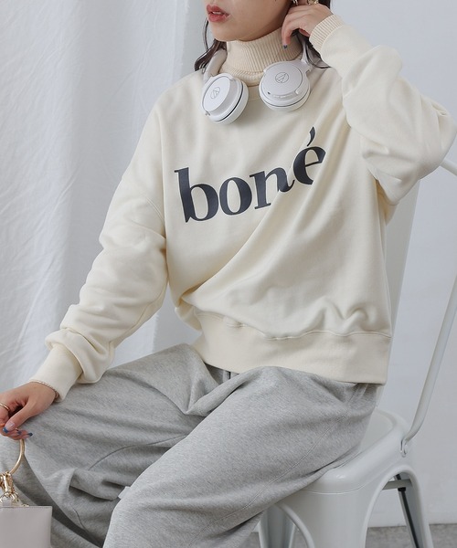 COLONY 2139（コロニートゥーワンスリーナイン）の「ロゴ入り裏毛プルオーバー（スウェット・レディース・ブラック/グレー/アイボリー/ホワイト系その他/ブラック系その他/グレー系その他・FREE）」の8枚目の写真