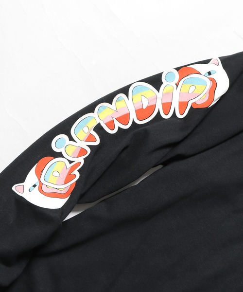 RIPNDIP（リップンディップ）の「RIPNDIP/リップンディップ IN A HAZE LONG SLEEVE ロンT（Tシャツ/カットソー・メンズ・ブラック・L/M/XL）」の7枚目の写真