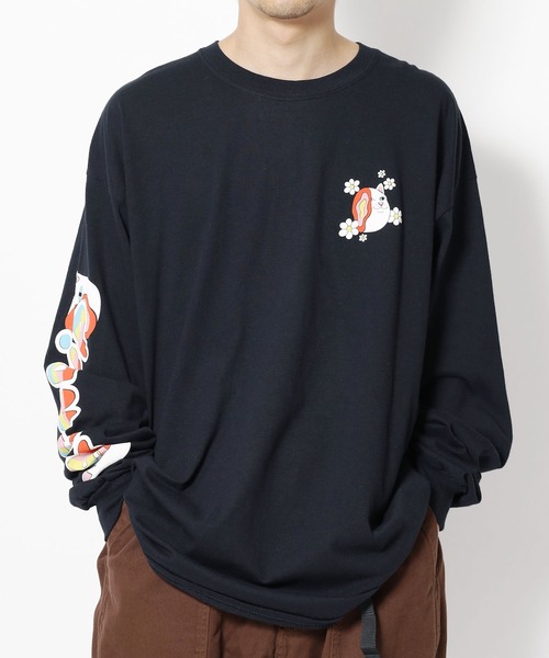 RIPNDIP（リップンディップ）の「RIPNDIP/リップンディップ IN A HAZE LONG SLEEVE ロンT（Tシャツ/カットソー・メンズ・ブラック・L/M/XL）」の16枚目の写真
