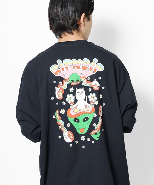 RIPNDIP（リップンディップ）の「RIPNDIP/リップンディップ IN A HAZE LONG SLEEVE ロンT（Tシャツ/カットソー・メンズ・ブラック・L/M/XL）」の17枚目の写真