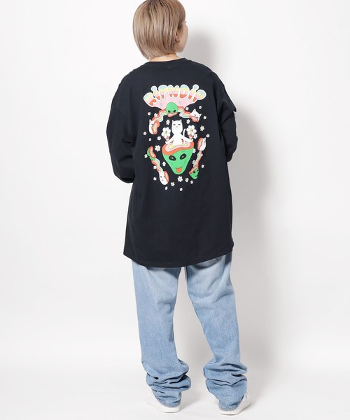 RIPNDIP（リップンディップ）の「RIPNDIP/リップンディップ IN A HAZE LONG SLEEVE ロンT（Tシャツ/カットソー・メンズ・ブラック・L/M/XL）」の19枚目の写真