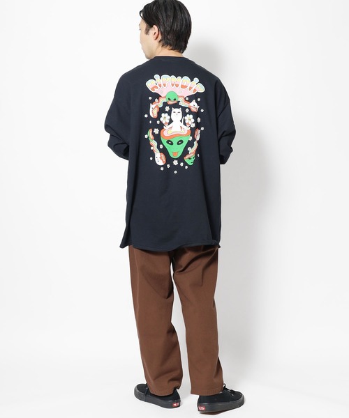RIPNDIP（リップンディップ）の「RIPNDIP/リップンディップ IN A HAZE LONG SLEEVE ロンT（Tシャツ/カットソー・メンズ・ブラック・L/M/XL）」の21枚目の写真