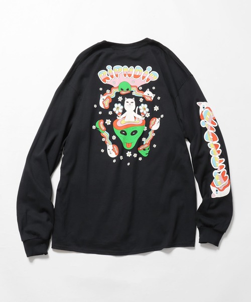 RIPNDIP（リップンディップ）の「RIPNDIP/リップンディップ IN A HAZE LONG SLEEVE ロンT（Tシャツ/カットソー・メンズ・ブラック・L/M/XL）」の22枚目の写真