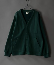 SITRY（シトリー）の「Big silhouette sweat cardigan / ビッグシルエット 裏起毛 スウェット Vネック カーディガン（カーディガン/ボレロ・メンズ）」