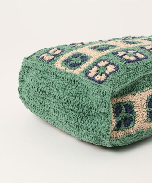 kaorinomori（カオリノモリ）の「kaorinomori ×c-cie toteS / カオリノモリ（トートバッグ・レディース・グリーン/ブラウン・ONE SIZE）」の4枚目の写真