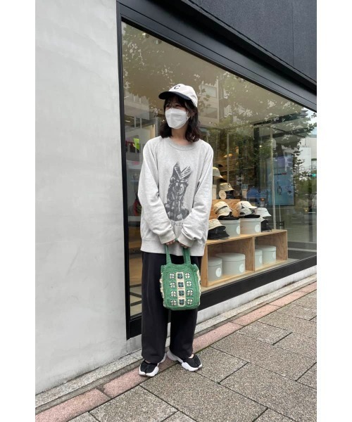 kaorinomori（カオリノモリ）の「kaorinomori ×c-cie toteS / カオリノモリ（トートバッグ・レディース・グリーン/ブラウン・ONE SIZE）」の15枚目の写真