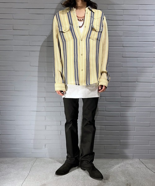 DIET BUTCHER（ダイエットブッチャー）の「DIET BUTCHER Flared skinny pants（デニムパンツ・メンズ・ブラック・SMALL/MEDIUM/LARGE）」の5枚目の写真