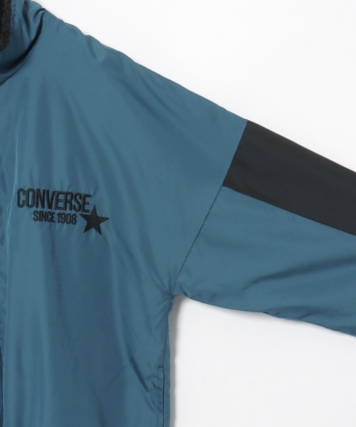 CONVERSE（コンバース）の「CONVERSE コンバース 裏ボアジャケット（130~160cm）（ブルゾン・キッズ・ブルー系その他/ブラック・130/140/150/160）」の12枚目の写真